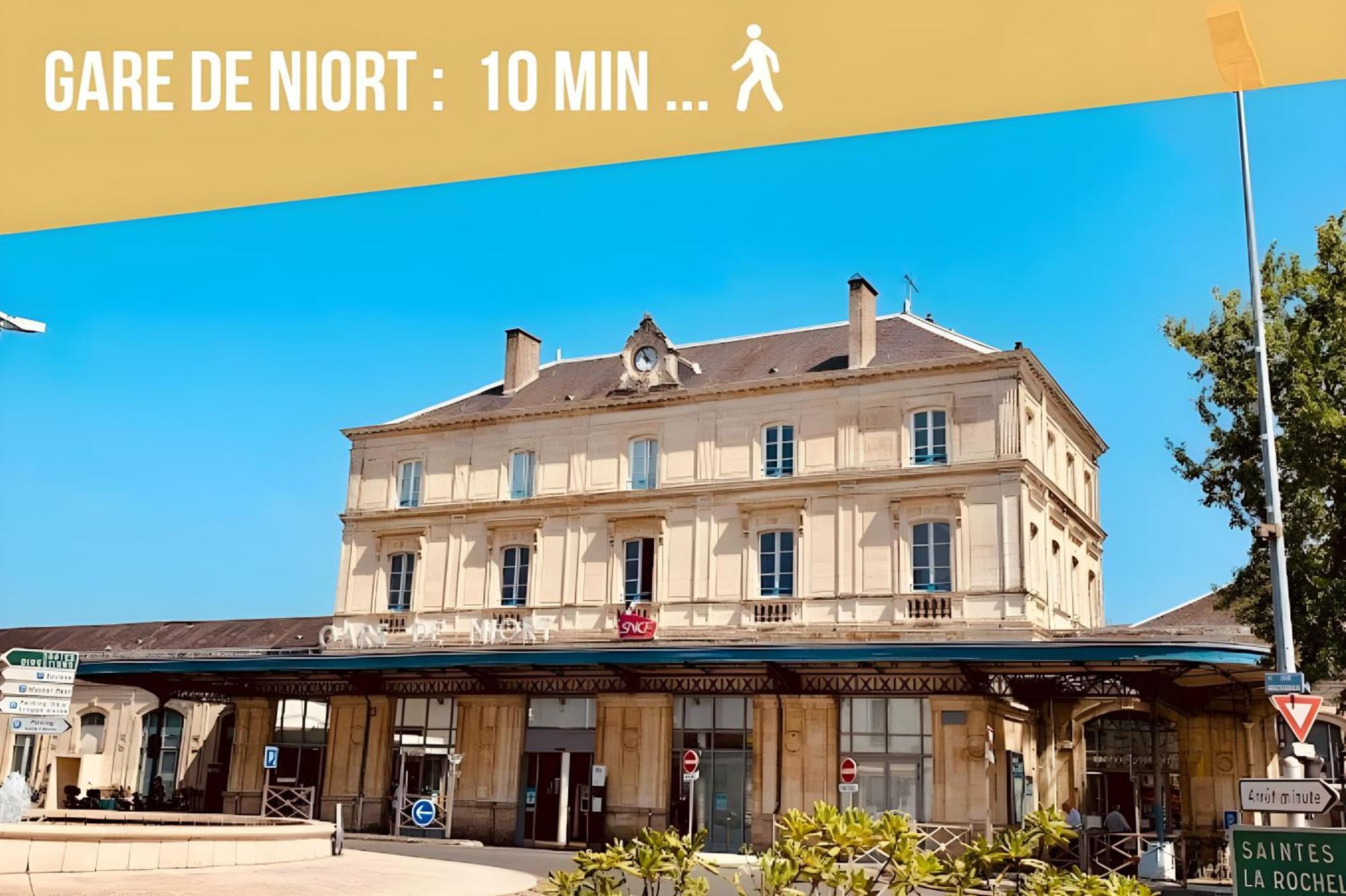 Le Gatsby Niortais - Home Homy Exterior foto